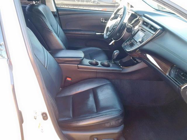 4T1BK1EB3FU182339 - 2015 TOYOTA AVALON XLE WHITE photo 5