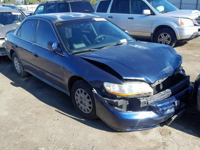 1HGCF86672A052987 - 2002 HONDA ACCORD VAL BLUE photo 1