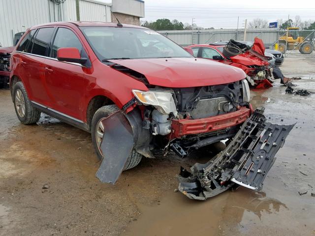 2FMDK3KC5ABA93677 - 2010 FORD EDGE LIMIT RED photo 1