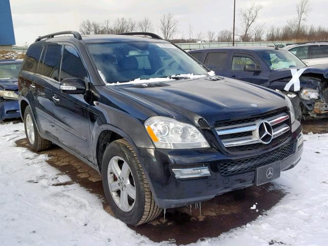 4JGBF71E17A126720 - 2007 MERCEDES-BENZ GL 450 4MA BLACK photo 1