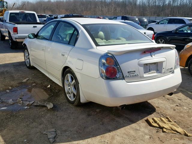 1N4BL11D43C229703 - 2003 NISSAN ALTIMA SE WHITE photo 3