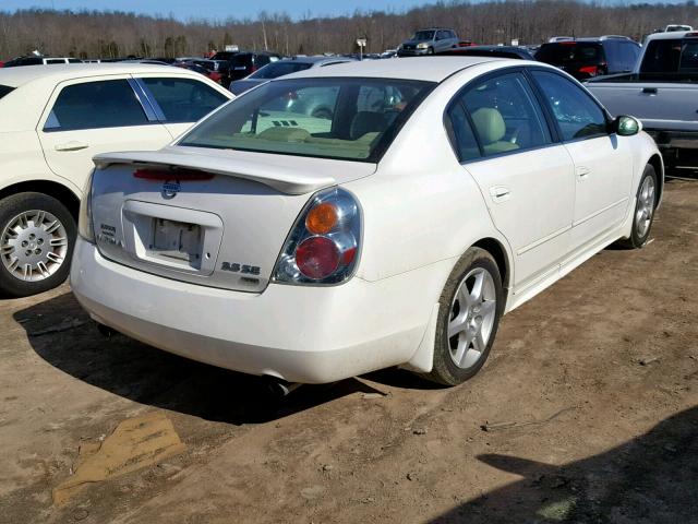 1N4BL11D43C229703 - 2003 NISSAN ALTIMA SE WHITE photo 4