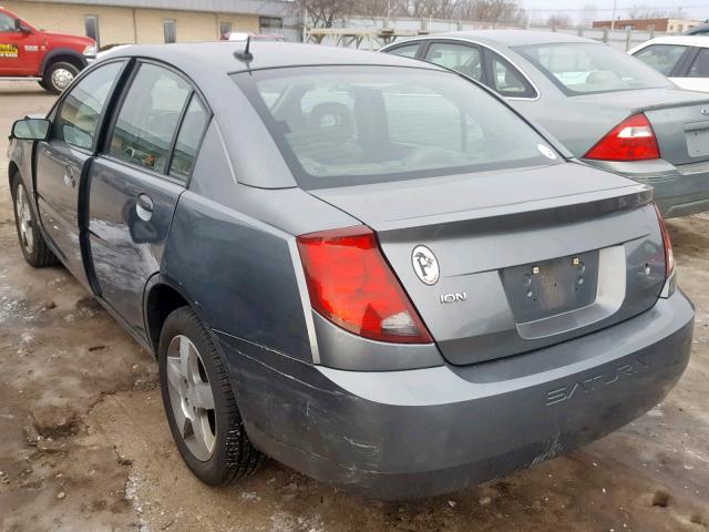 1G8AL55F96Z104362 - 2006 SATURN ION LEVEL GRAY photo 3