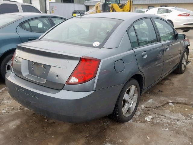 1G8AL55F96Z104362 - 2006 SATURN ION LEVEL GRAY photo 4