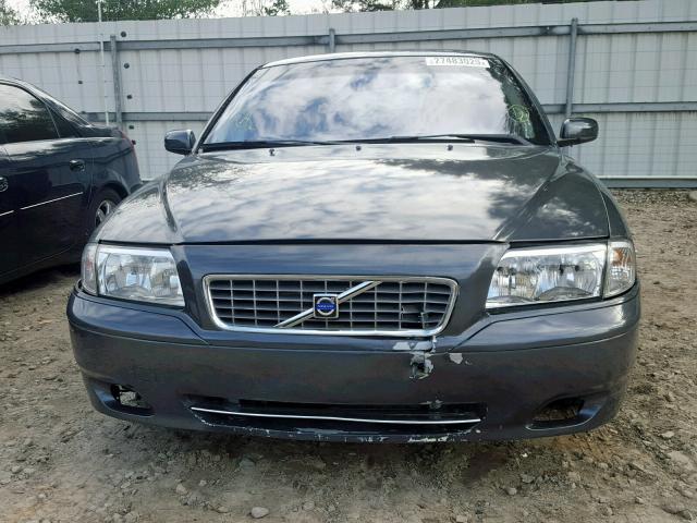 YV1TS59H341377784 - 2004 VOLVO S80 2.5T CHARCOAL photo 10