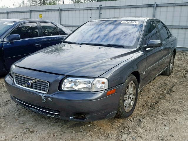 YV1TS59H341377784 - 2004 VOLVO S80 2.5T CHARCOAL photo 2