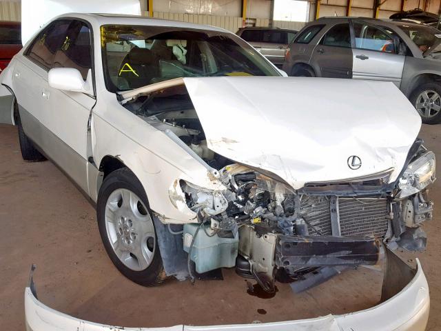 JT8BF28G0Y0280565 - 2000 LEXUS ES 300 WHITE photo 1