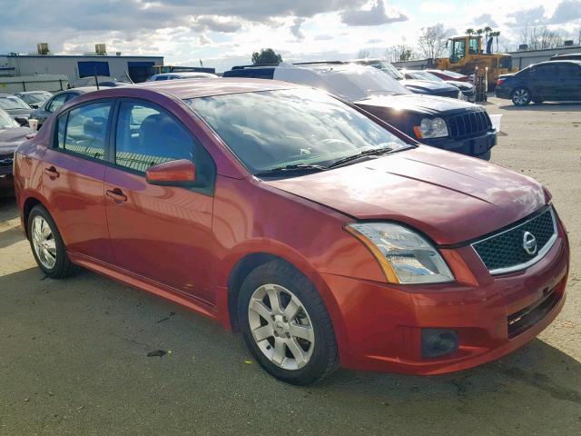 3N1AB6APXBL618366 - 2011 NISSAN SENTRA 2.0 RED photo 1