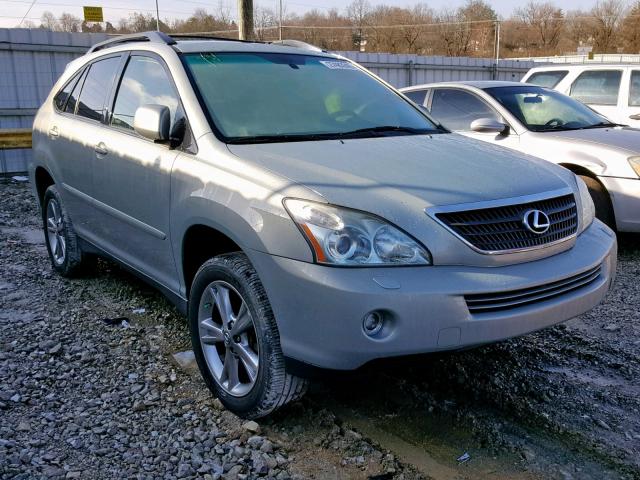 JTJHW31U972014866 - 2007 LEXUS RX 400H SILVER photo 1