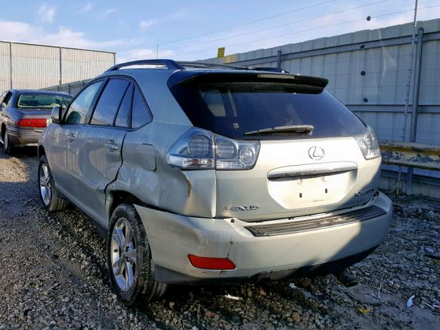 JTJHW31U972014866 - 2007 LEXUS RX 400H SILVER photo 3