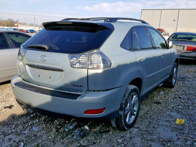 JTJHW31U972014866 - 2007 LEXUS RX 400H SILVER photo 4