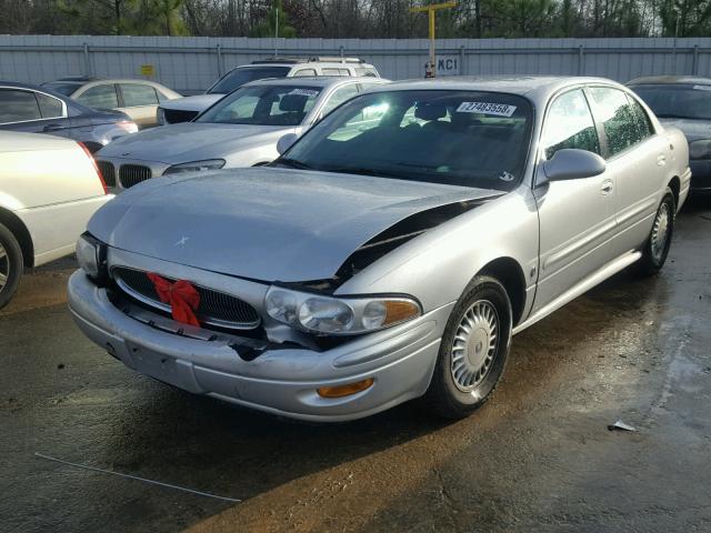 1G4HP54K9Y4280153 - 2000 BUICK LESABRE CU SILVER photo 2