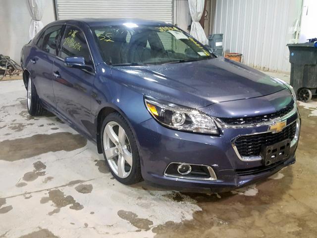 1G11G5SX0FF146419 - 2015 CHEVROLET MALIBU LTZ BLUE photo 1