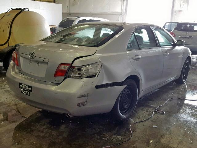 4T1BK46K67U008329 - 2007 TOYOTA CAMRY NEW SILVER photo 4