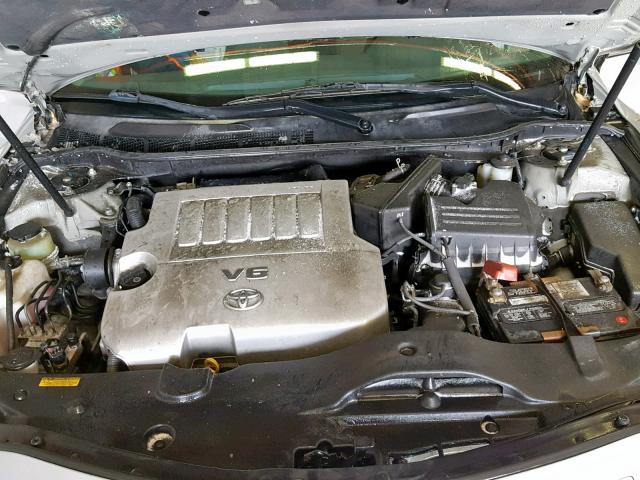 4T1BK46K67U008329 - 2007 TOYOTA CAMRY NEW SILVER photo 7