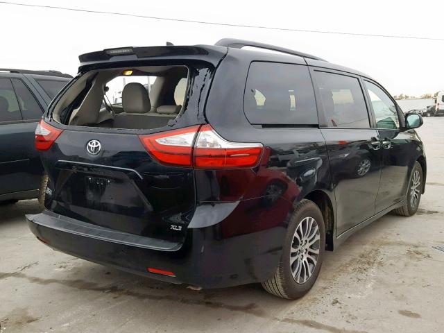 5TDYZ3DC4KS993632 - 2019 TOYOTA SIENNA LIM BLACK photo 4