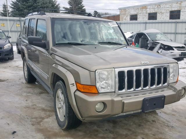 1J8HG58N96C246931 - 2006 JEEP COMMANDER GOLD photo 1