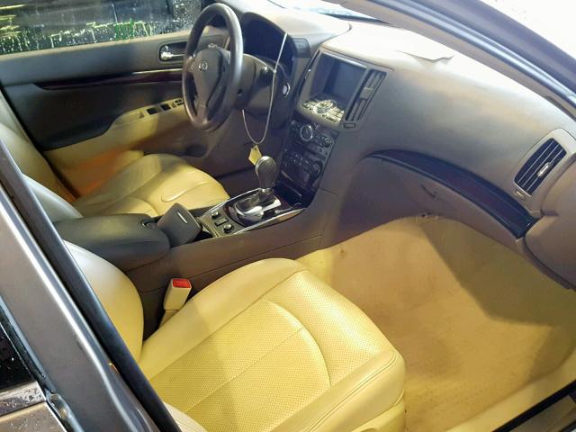 JN1CV6AR4CM672786 - 2012 INFINITI G37 TAN photo 5