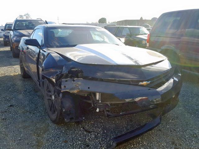 2G1FA1E36F9151920 - 2015 CHEVROLET CAMARO LS BLACK photo 1