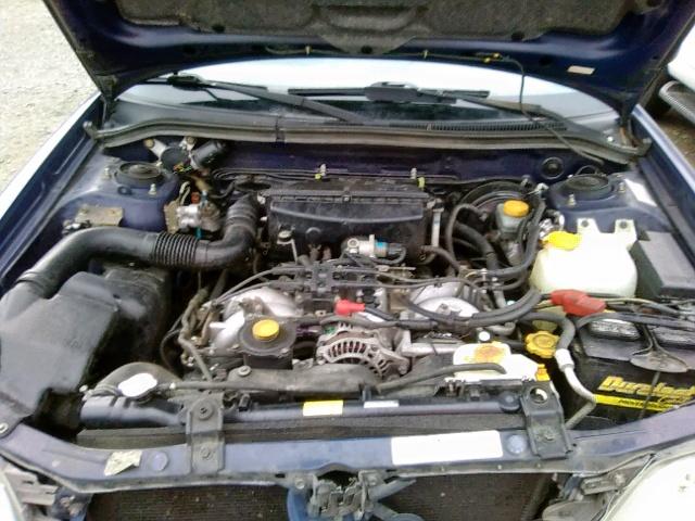 JF1SF65561H713816 - 2001 SUBARU FORESTER S Mavi foto 7