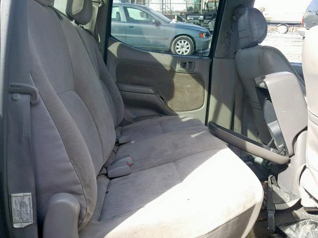 5TEHN72N34Z307318 - 2004 TOYOTA TACOMA DOU ვერცხლისფერი ფოტო 6