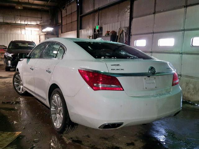 1G4GE5G33FF188575 - 2015 BUICK LACROSSE P WHITE photo 3