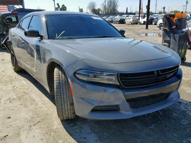 2C3CDXBG6KH510523 - 2019 DODGE CHARGER SX GRAY photo 1