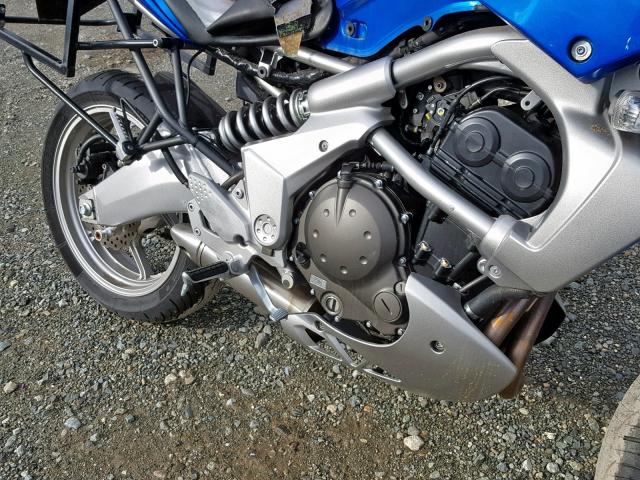 JKALEEA139A034261 - 2009 KAWASAKI LE650 A BLUE photo 7