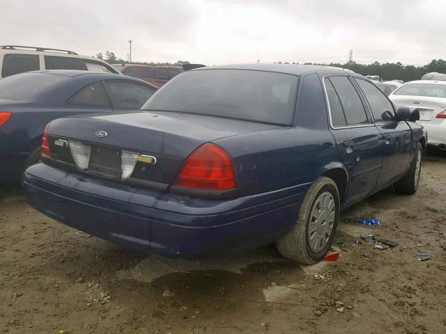 2FAFP71W07X102644 - 2007 FORD CROWN VICT BLUE photo 4