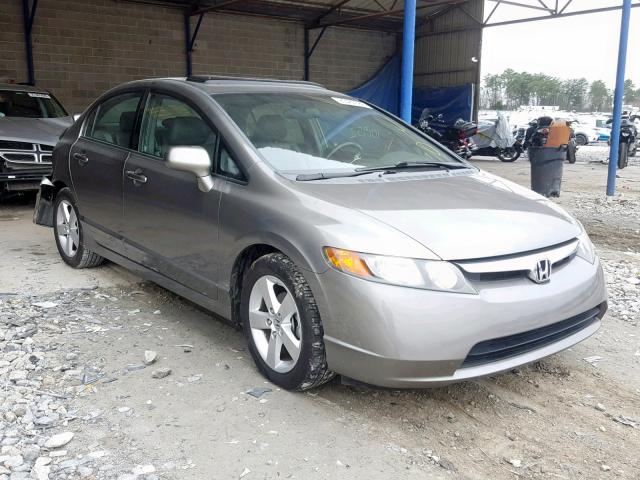 2HGFA16918H528724 - 2008 HONDA CIVIC EXL GRAY photo 1