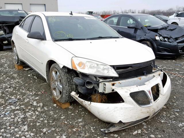 1G2ZH57N984143472 - 2008 PONTIAC G6 GT WHITE photo 1