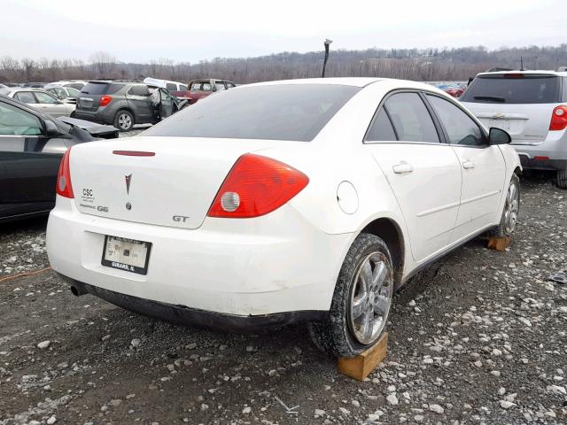 1G2ZH57N984143472 - 2008 PONTIAC G6 GT WHITE photo 4