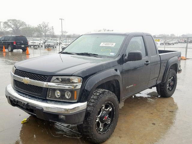 1GCDS196448208351 - 2004 CHEVROLET COLORADO BLACK photo 2