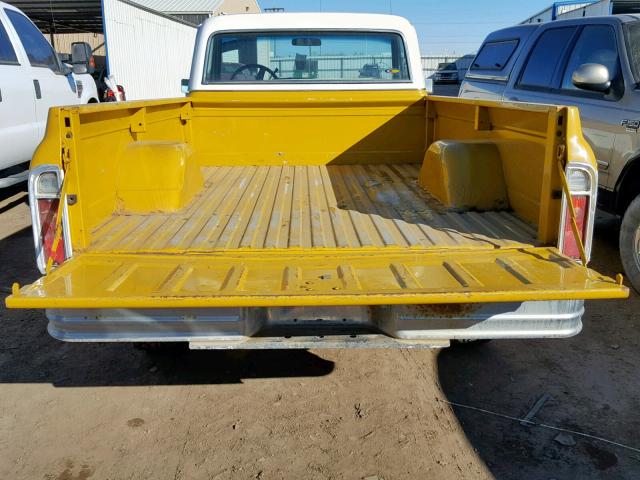 CKE242F367944 - 1972 CHEVROLET K20 YELLOW photo 6