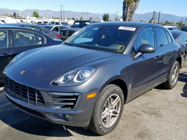 WP1AA2A53JLB15665 - 2018 PORSCHE MACAN CHARCOAL photo 2