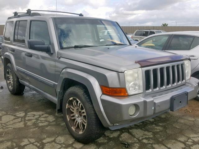 1J8HG48N26C168373 - 2006 JEEP COMMANDER GOLD photo 1