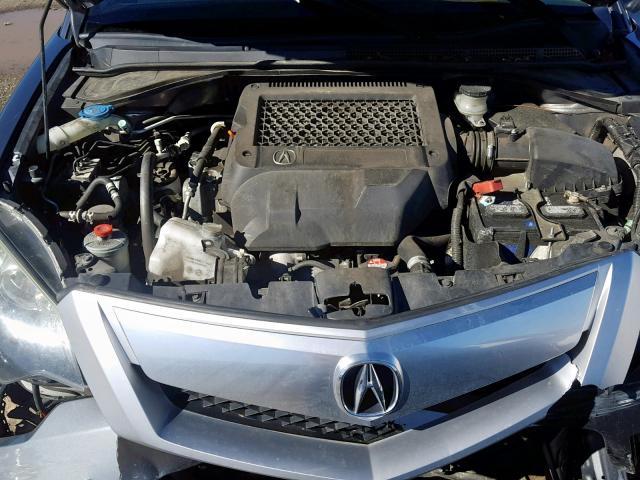 5J8TB1H53CA002483 - 2012 ACURA RDX TECHNO GRAY photo 7