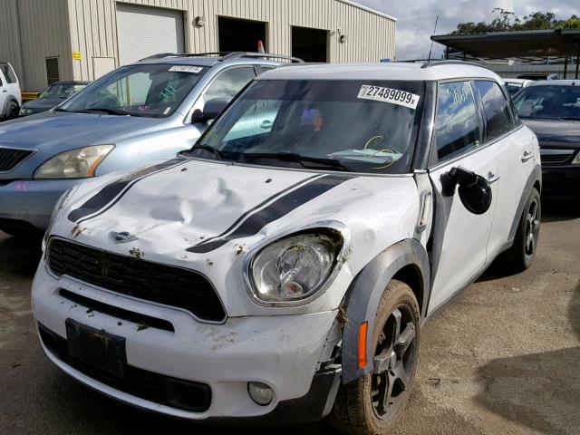 WMWZC3C57EWP29668 - 2014 MINI COOPER S C WHITE photo 2