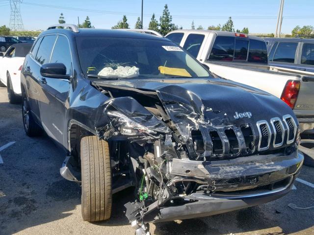 1C4PJLDB2JD523734 - 2018 JEEP CHEROKEE L BLACK photo 1