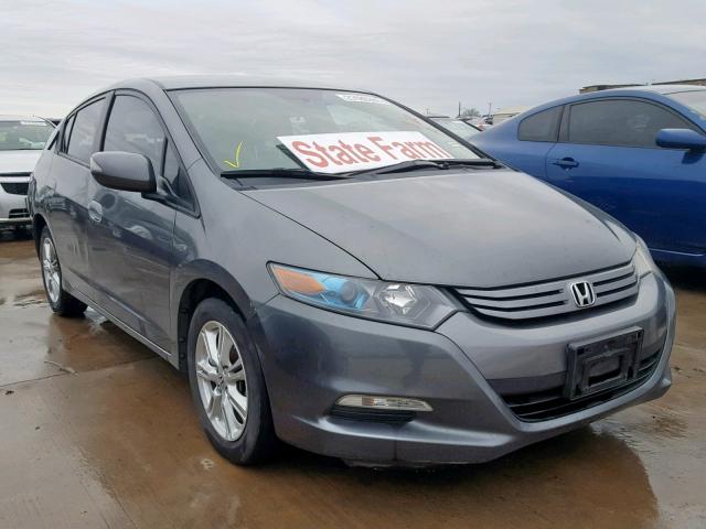 JHMZE2H71AS012653 - 2010 HONDA INSIGHT EX GRAY photo 1