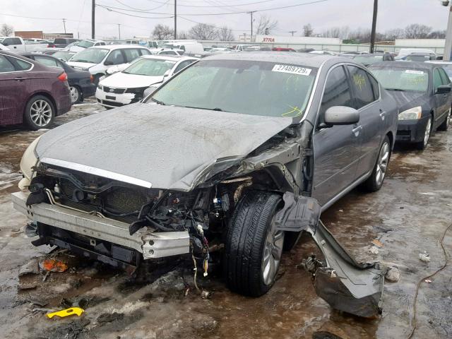 JNKAY01F56M259017 - 2006 INFINITI M35 BASE GRAY photo 2