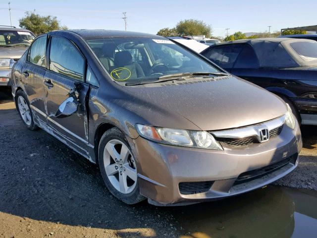 2HGFA1F69BH530850 - 2011 HONDA CIVIC LX-S GRAY photo 1