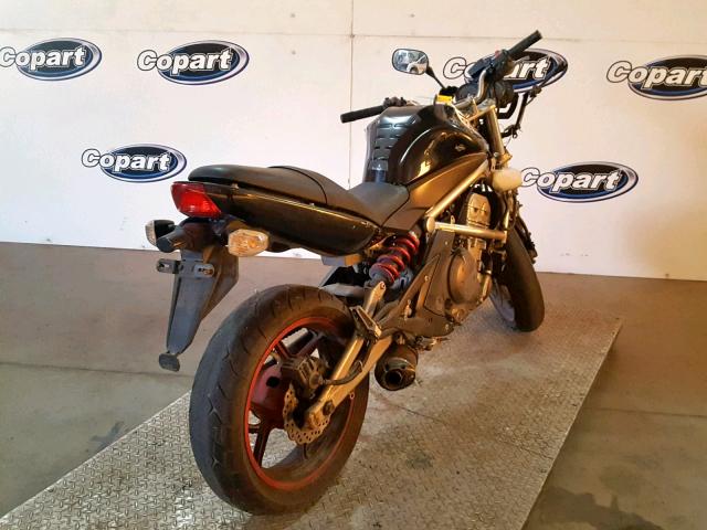 JKAEXEA118A038729 - 2008 KAWASAKI EX650 A Qara foto 4