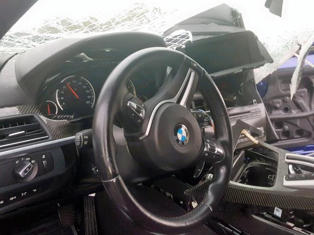 WBSLX9C52DC968585 - 2013 BMW M6 BLUE photo 9