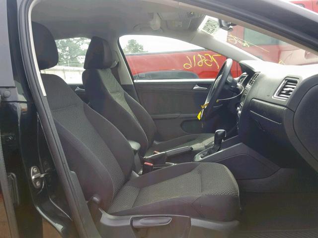 3VW2K7AJ5EM375029 - 2014 VOLKSWAGEN JETTA BASE Սև լուսանկար 5