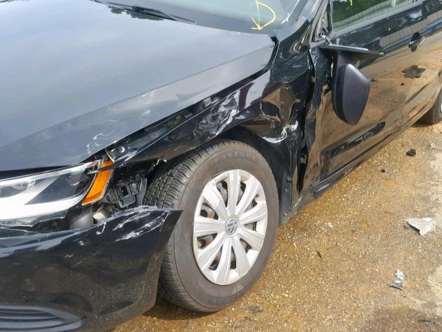 3VW2K7AJ5EM375029 - 2014 VOLKSWAGEN JETTA BASE Սև լուսանկար 9