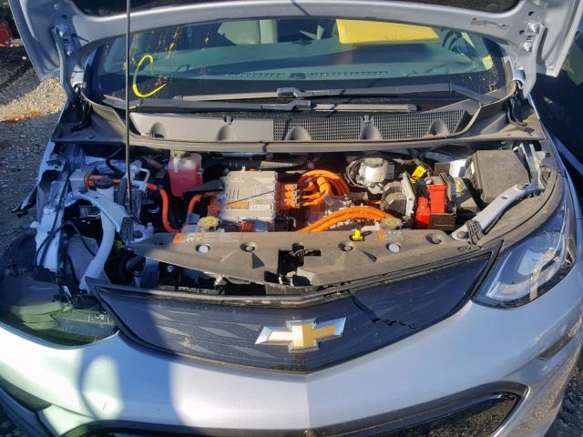 1G1FX6S09H4186284 - 2017 CHEVROLET BOLT EV PR GRAY photo 7