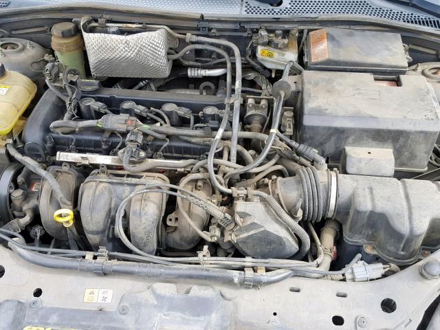 1FAFP34N15W126066 - 2005 FORD FOCUS ZX4 GRAY photo 7