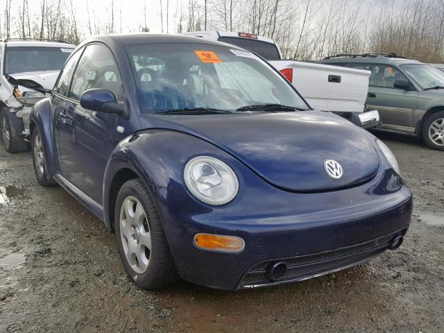 3VWCB21C72M434960 - 2002 VOLKSWAGEN NEW BEETLE Blau Foto 1