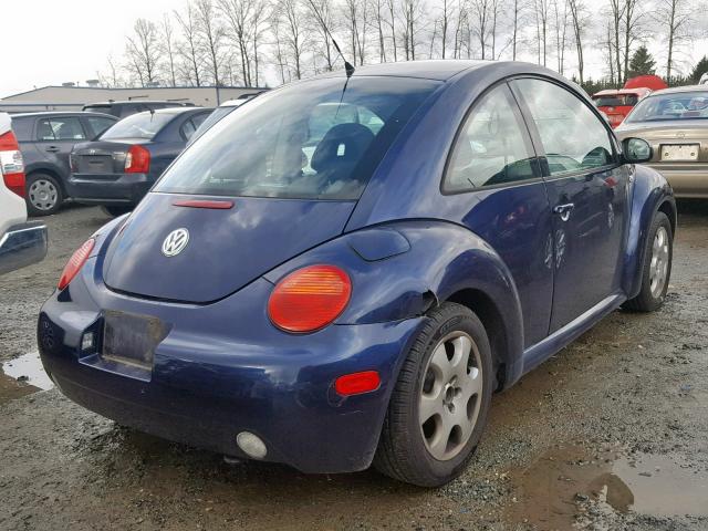 3VWCB21C72M434960 - 2002 VOLKSWAGEN NEW BEETLE Blau Foto 4